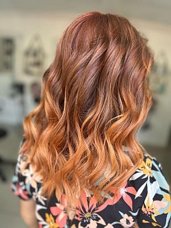 Copper ombre