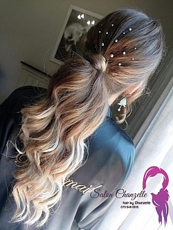 Bridesmaid hair