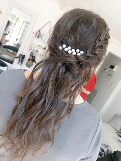 Matric farewell hair